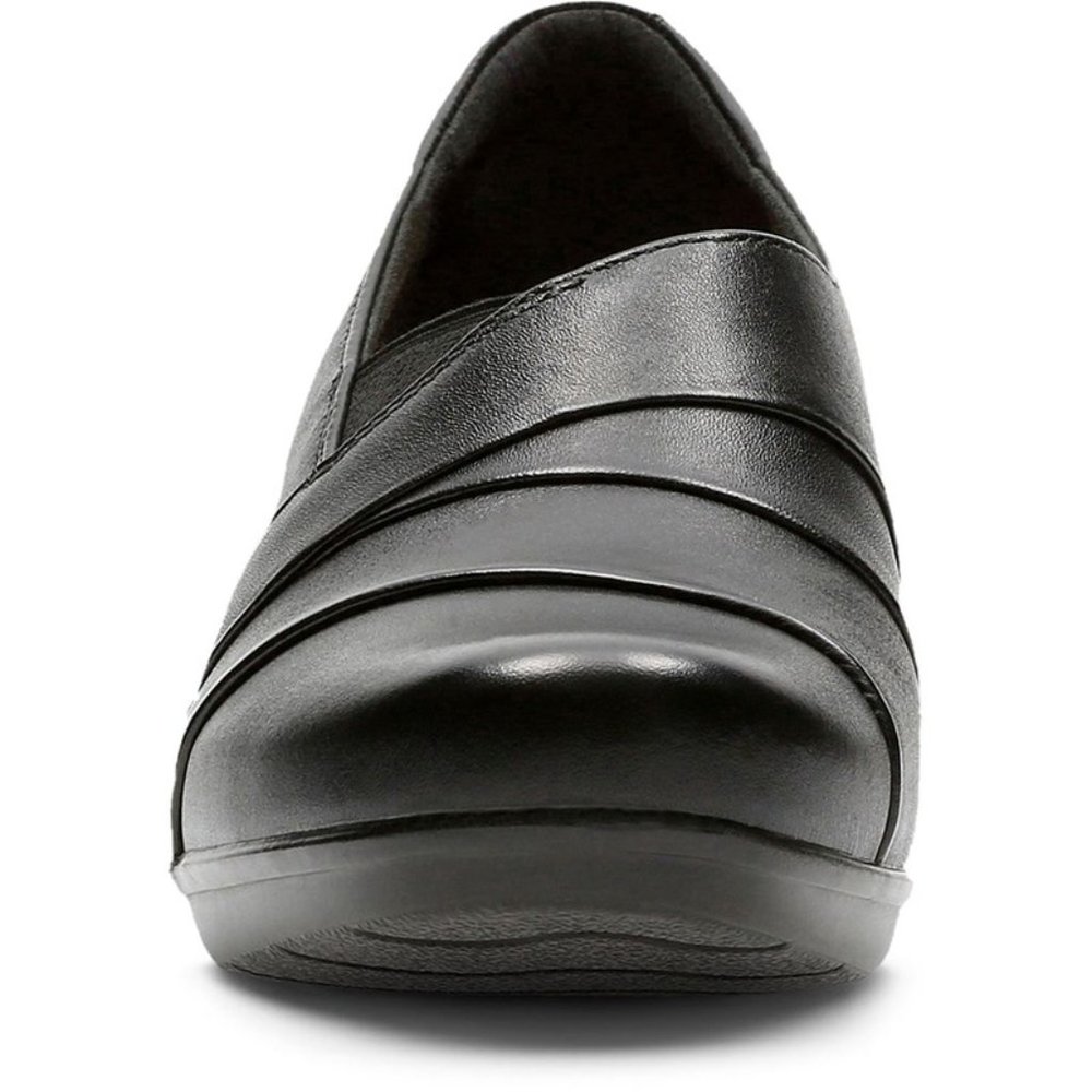 Clarks Woman's Emslie Warbler Pumps, Black size 7.5 M - Picture 3 of 6